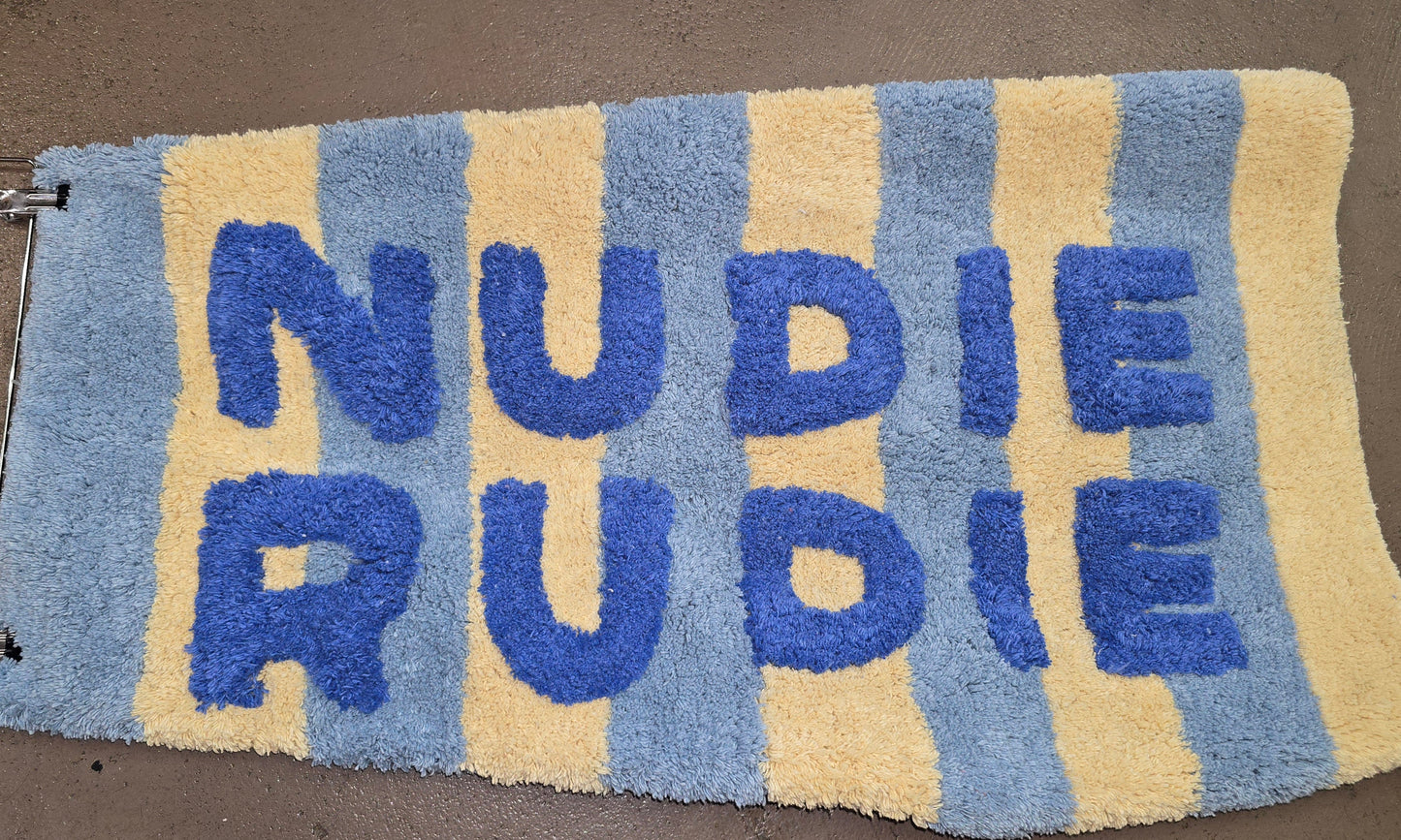 Nudie rude math mat