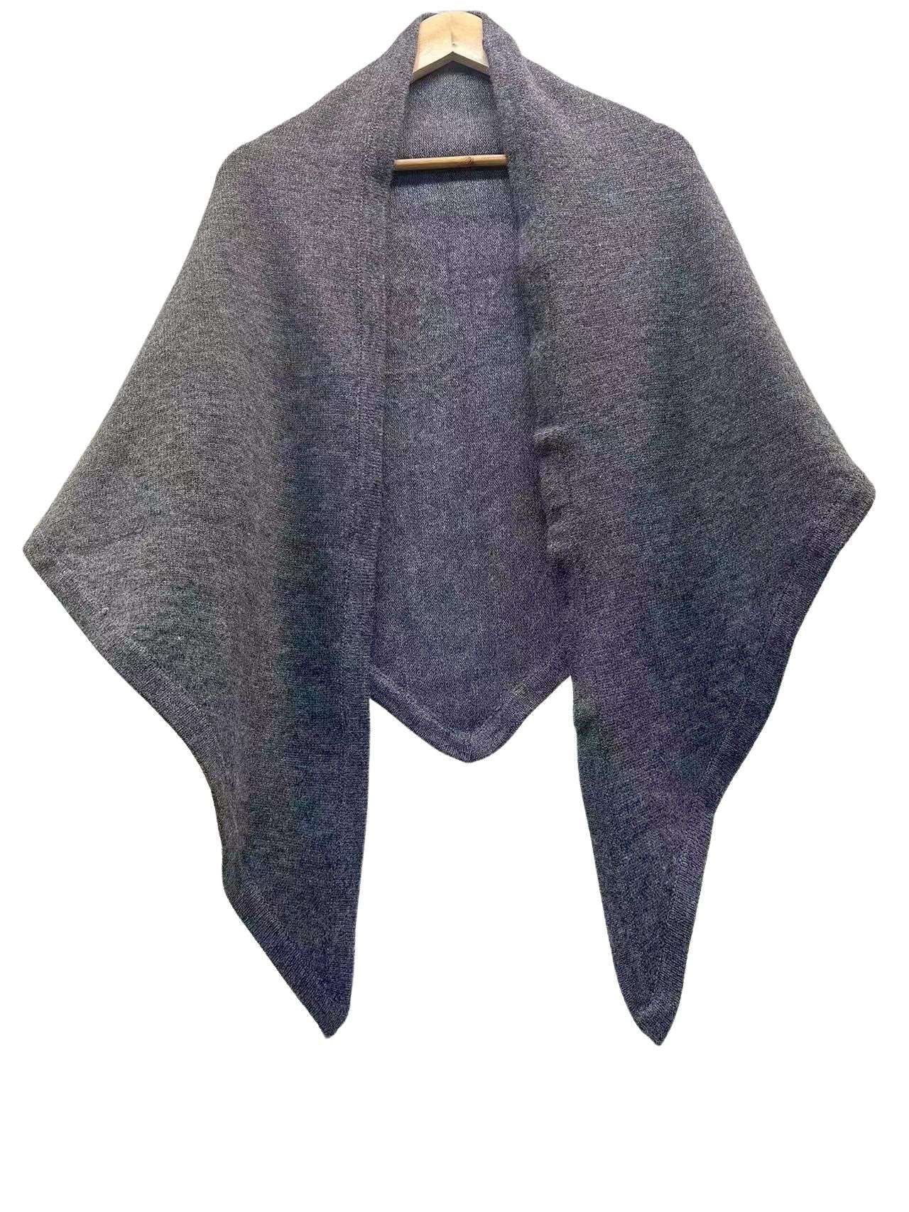 Scarf Poncho Grey