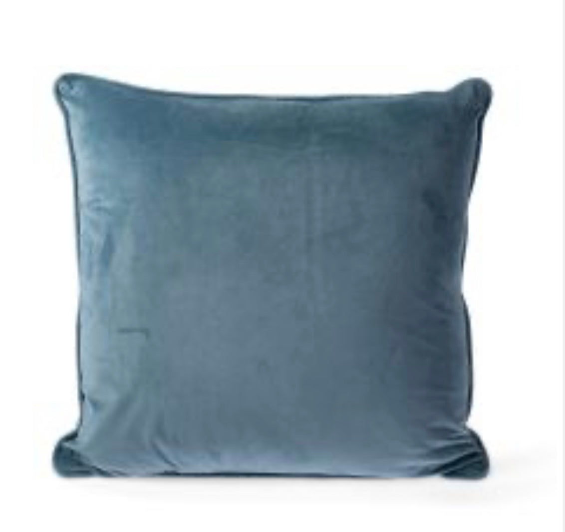 Carla Velvet Feather Cushion