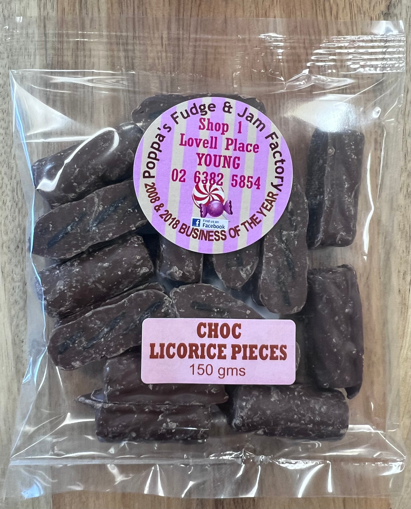 Chocolate Licorice Pieces
