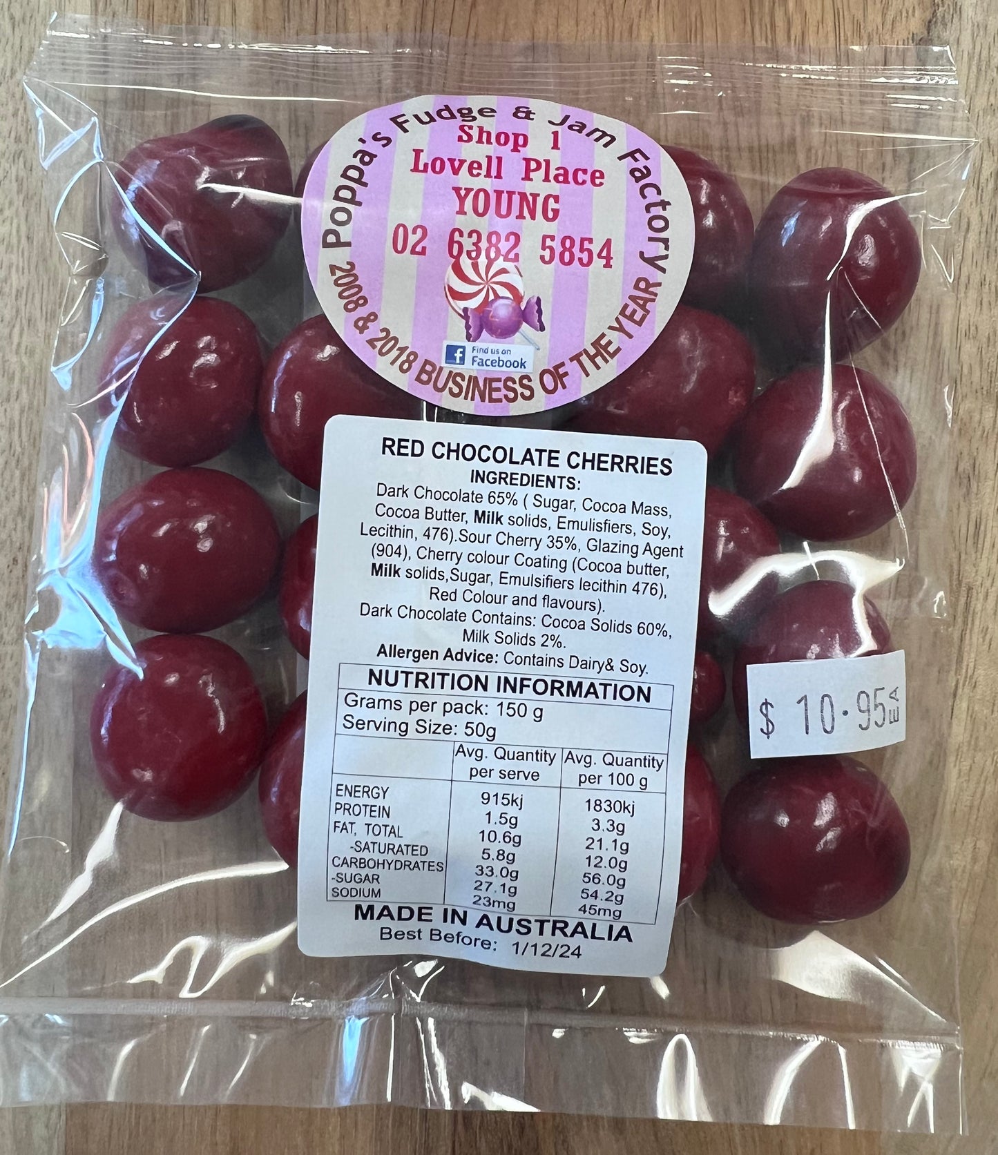 Chocolate Coated Cherries