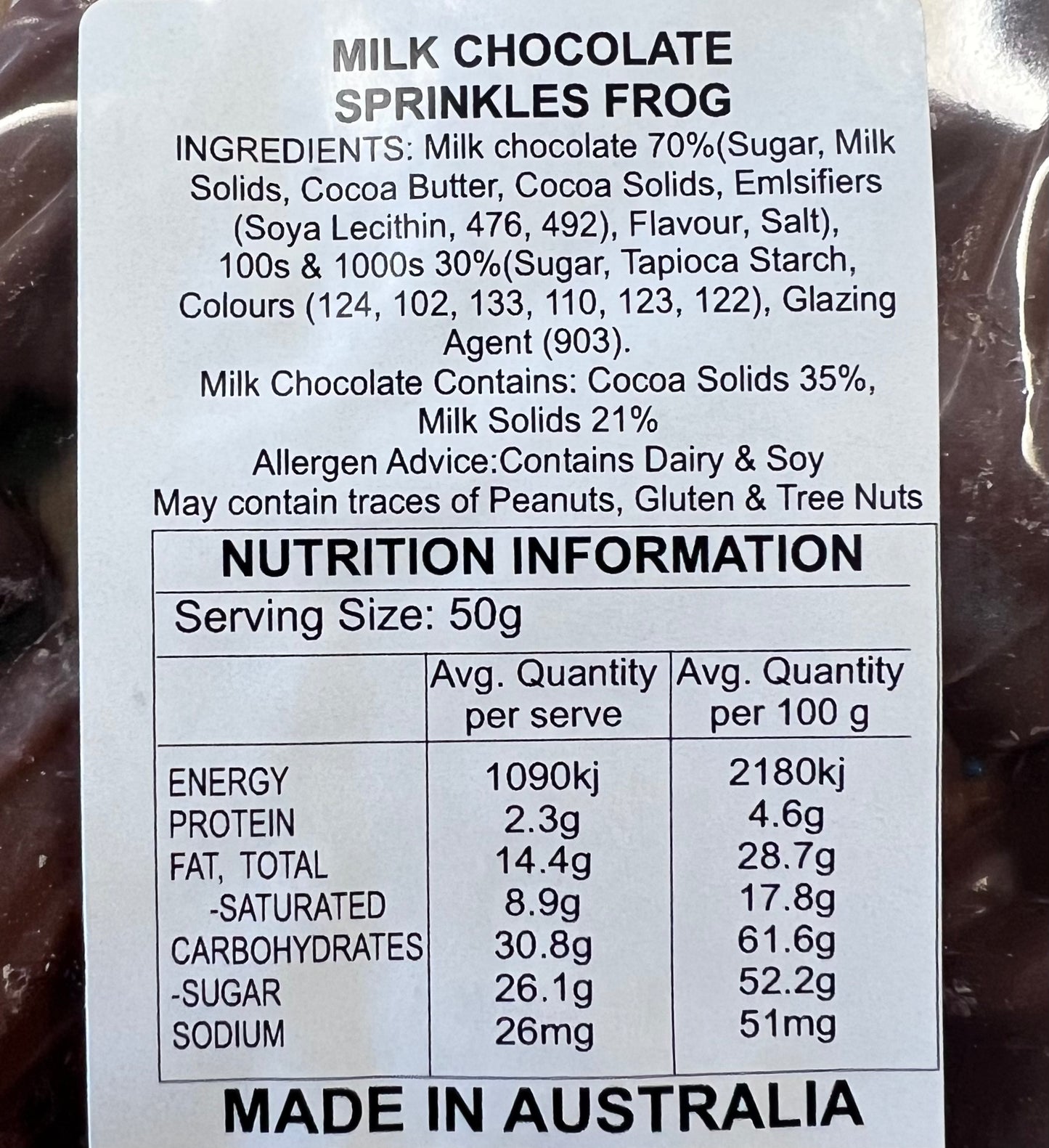 100s & 1000s Milk Chocolate Frogs