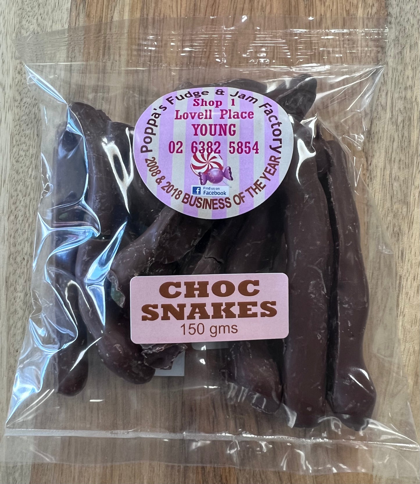 Chocolate Snakes