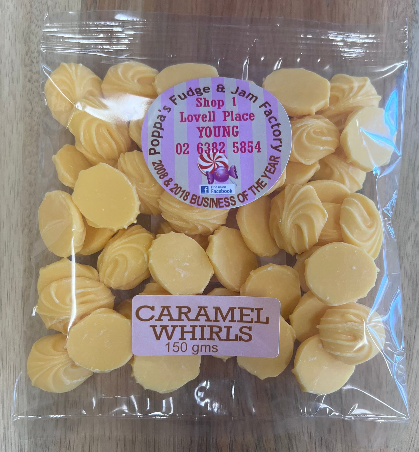 Caramel Whirls