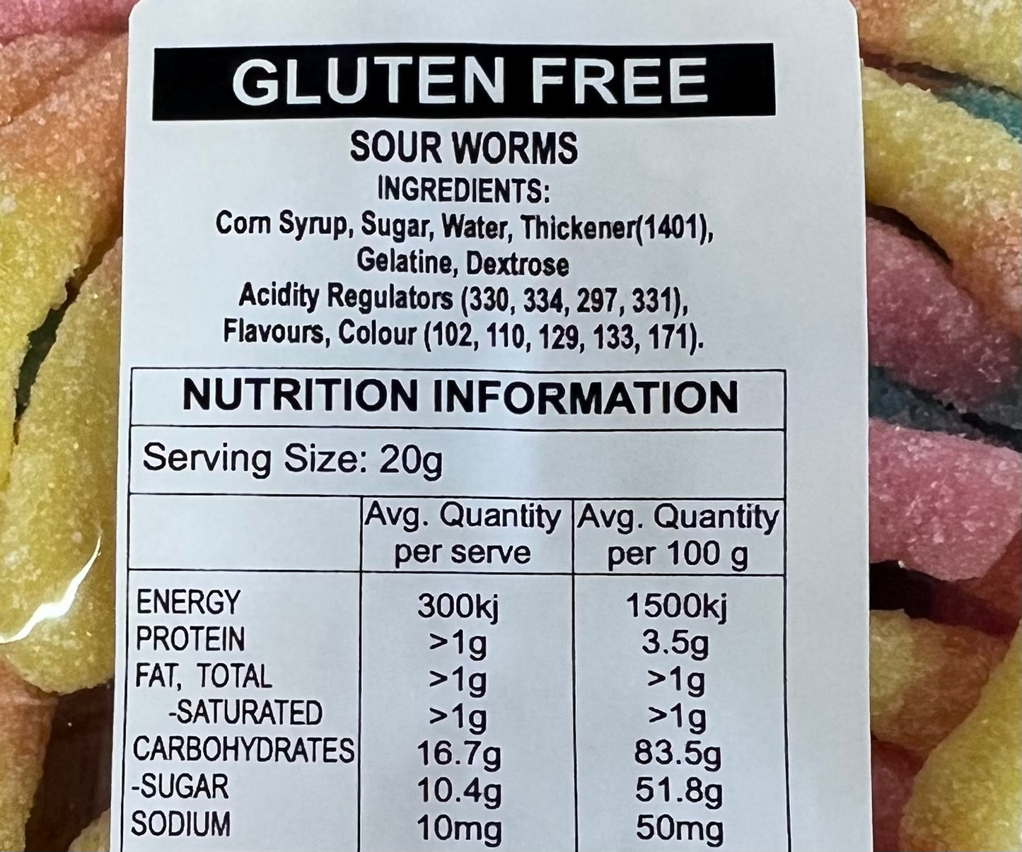 Sour Worms