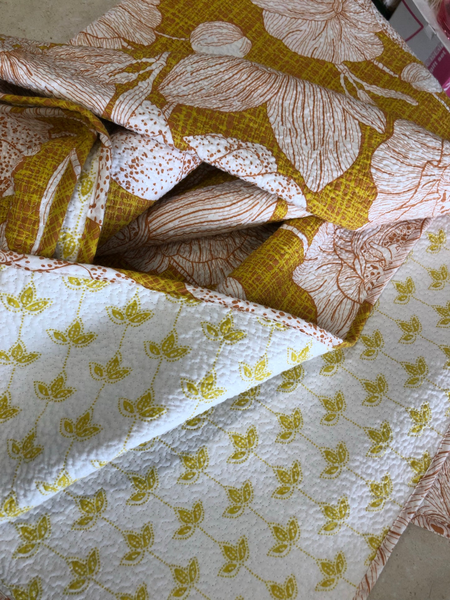 Mustard Flower Throw