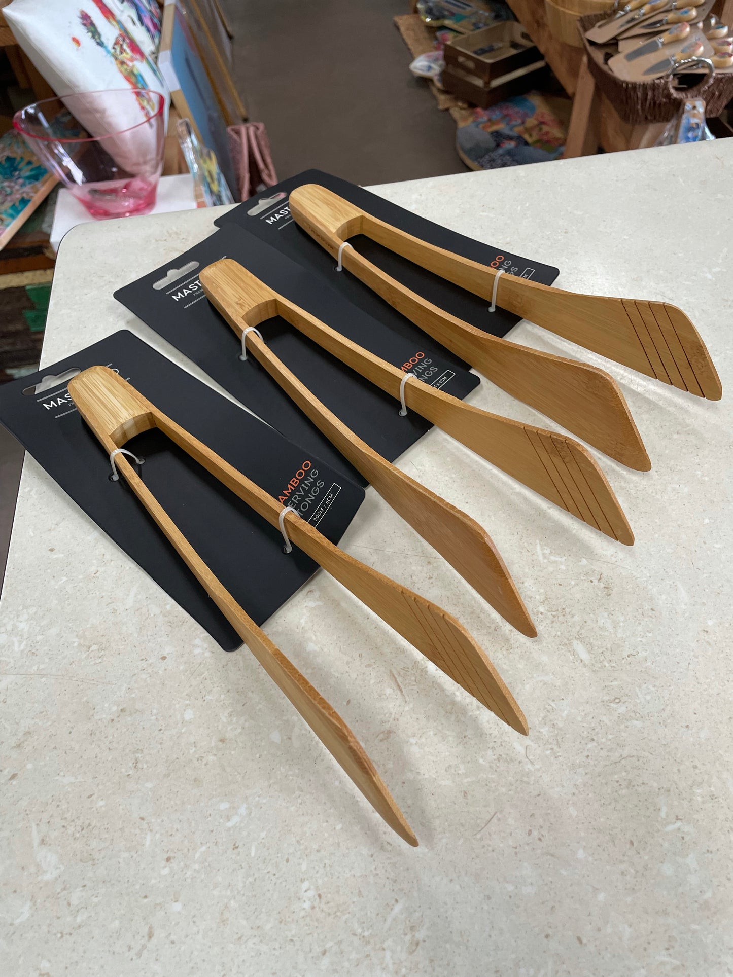 Bamboo Tongs