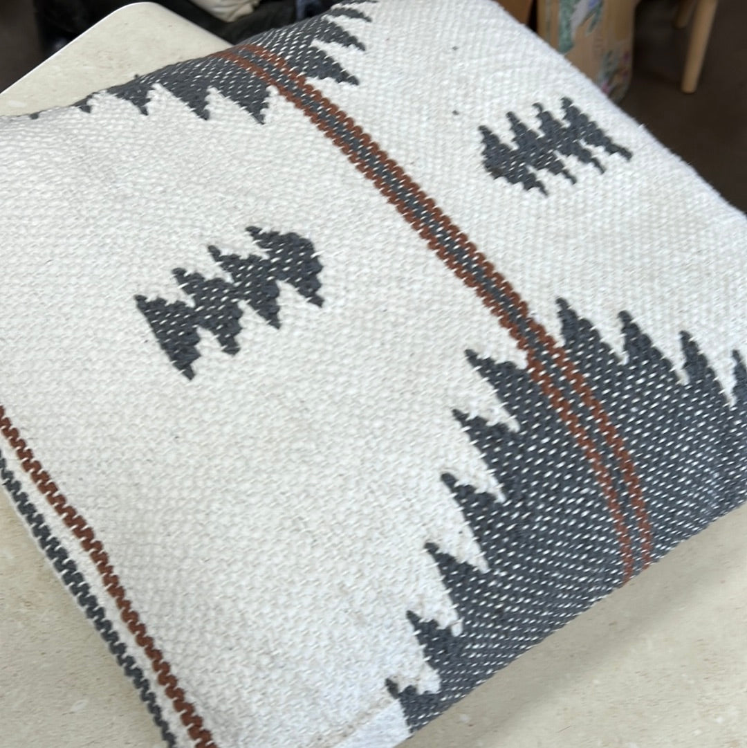 Grey Decorative Cushion
