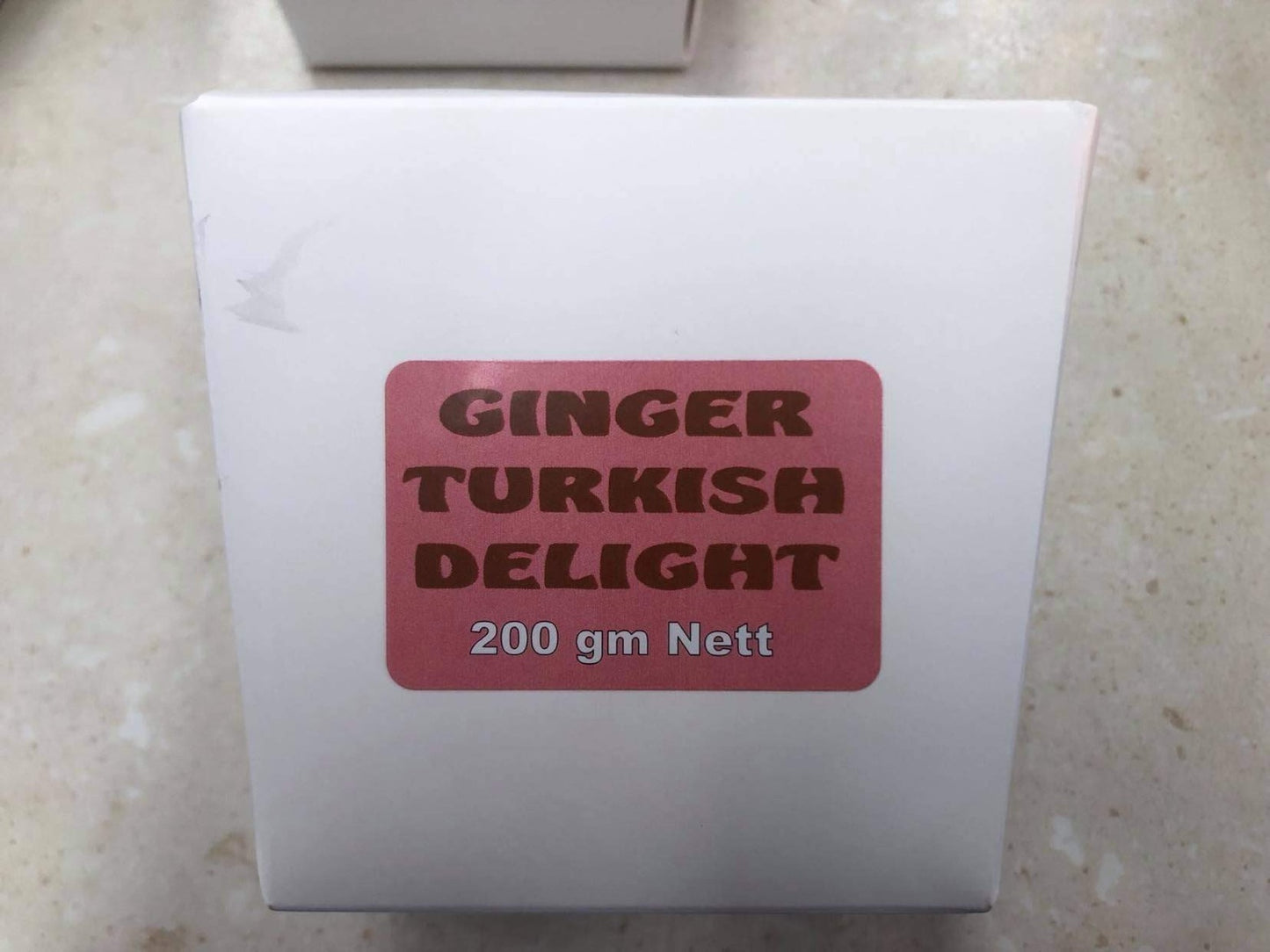 Ginger Turkish Delight