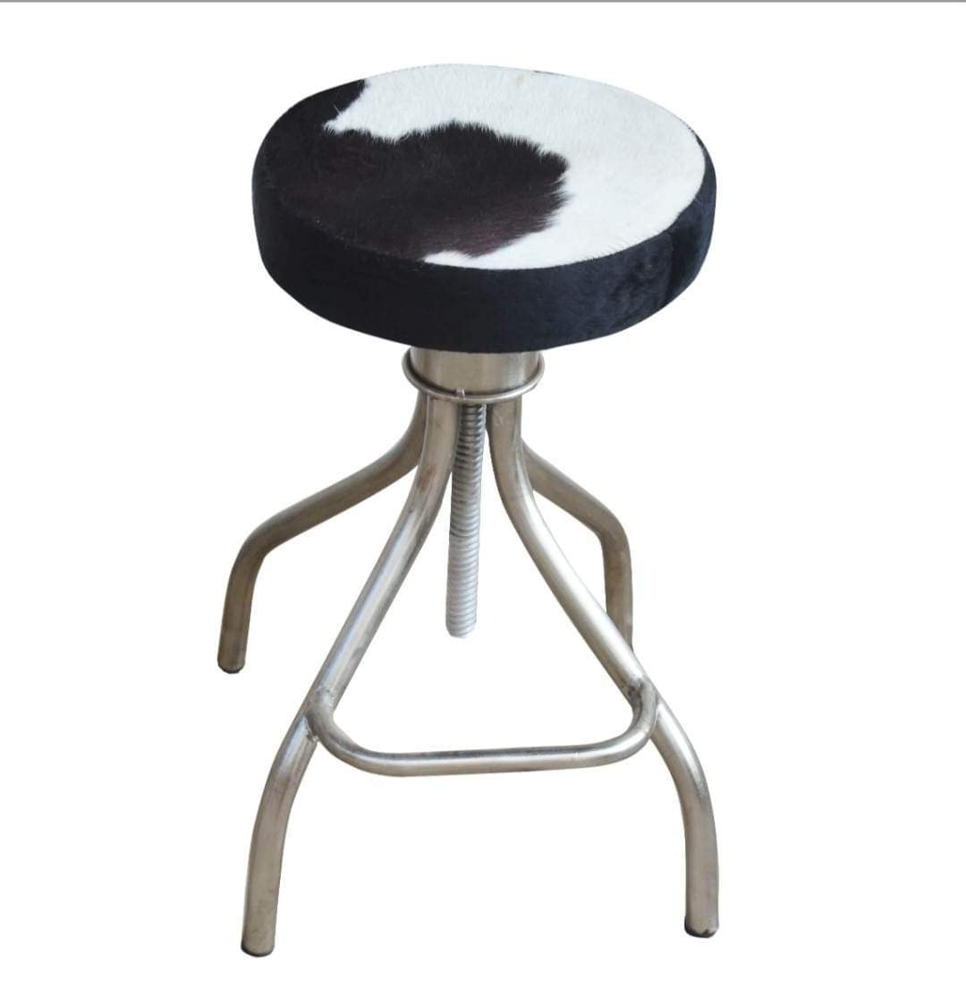 Cowhide Stool