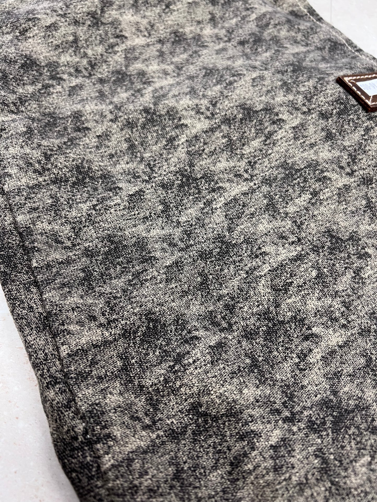 Fur/Leather Small Laptop Bag