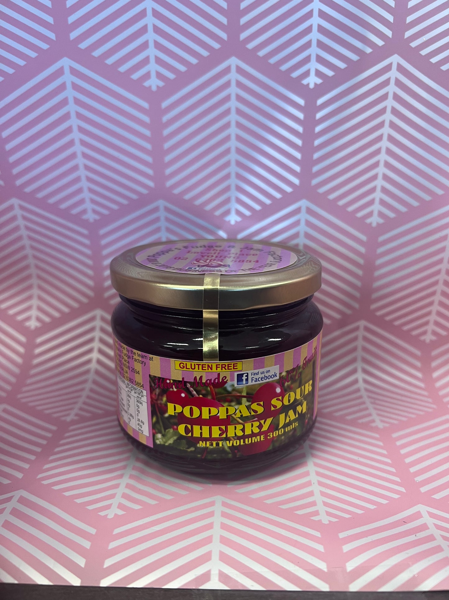 Poppas Sour Cherry Jam