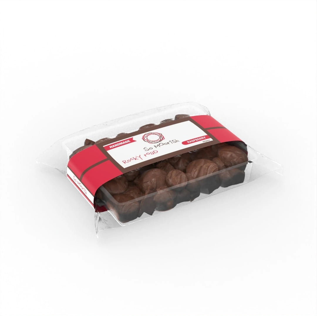 Raspberry Rocky Road