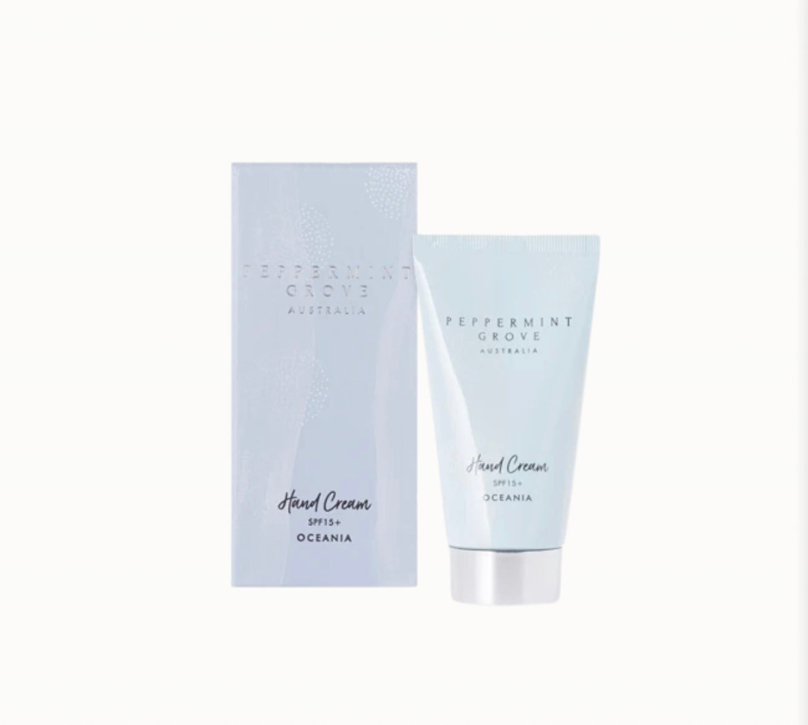 Peppermint Grove Hand Cream SPF15+ 75ml