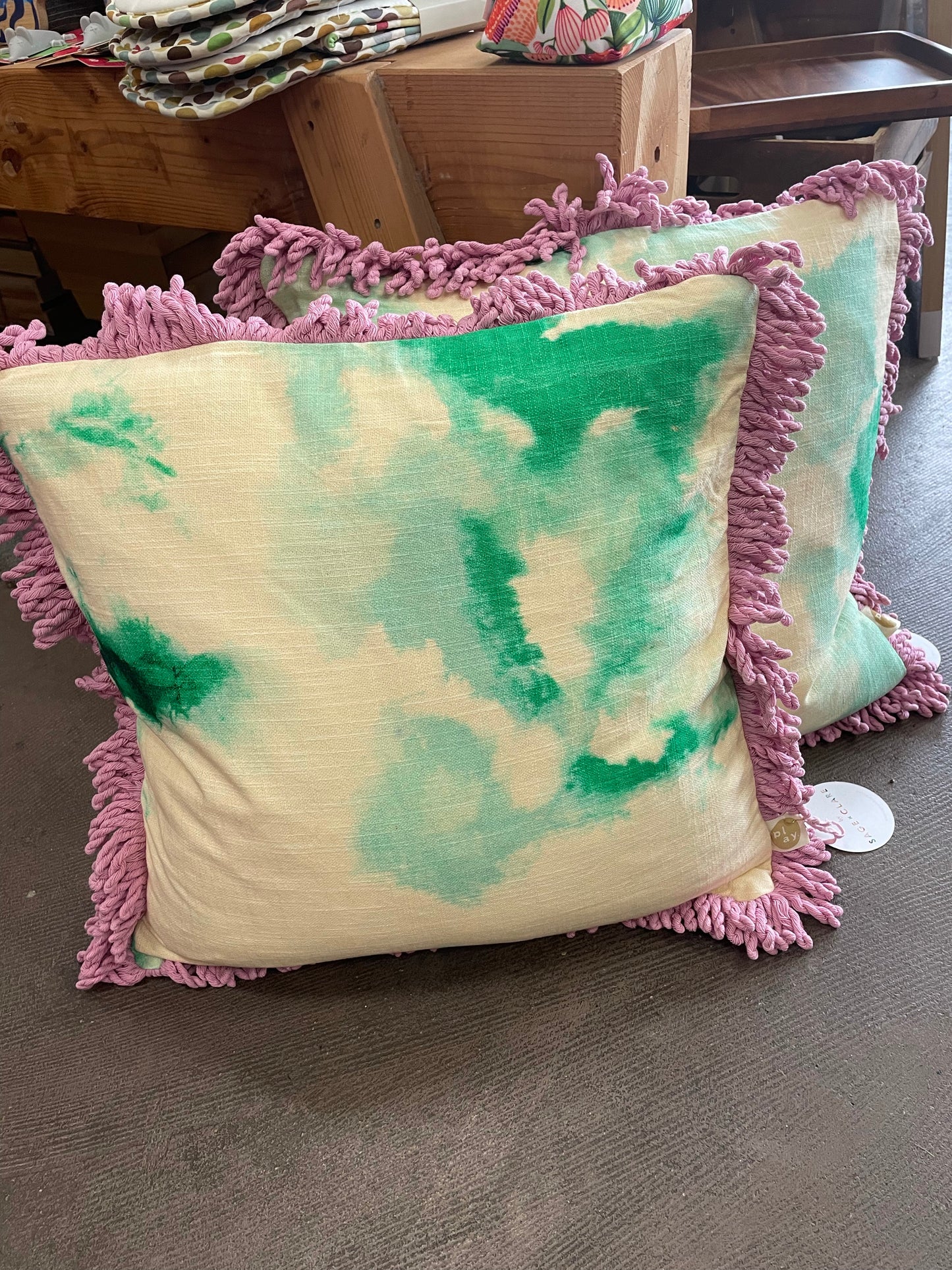 Clemence Fringe Cushion