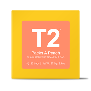 Packs A Peach Teabag Gift Cube 25 Pack