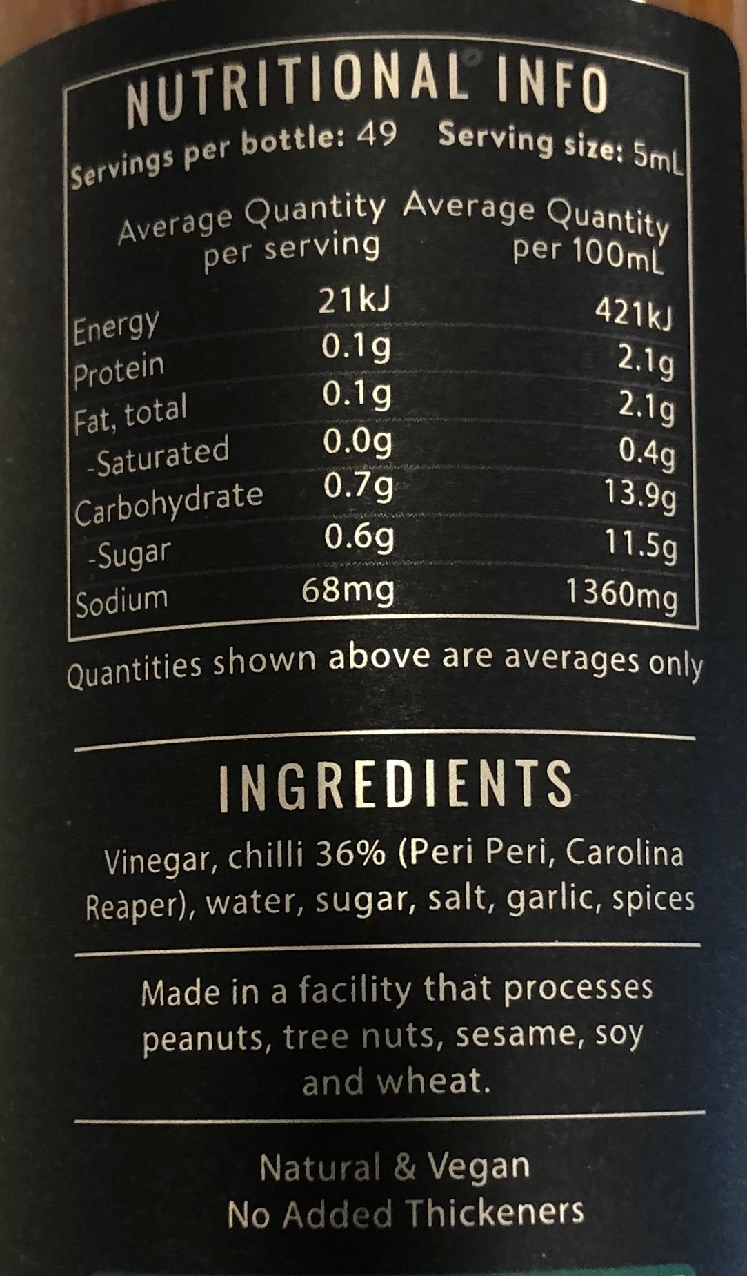 ‘The Ripper’ Hot Sauce Grumpy Gary’s
