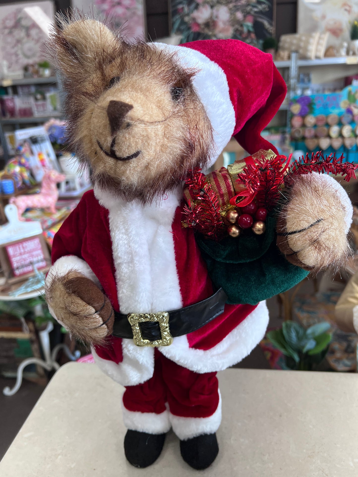 Musical Santa Bear