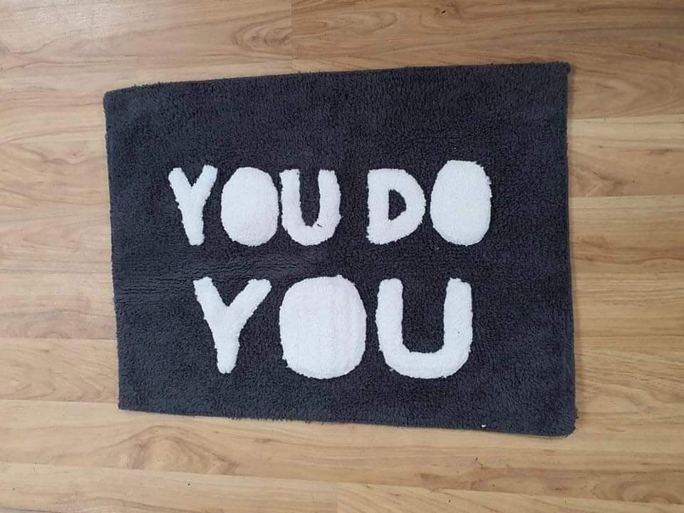 'You do you' Bathmat
