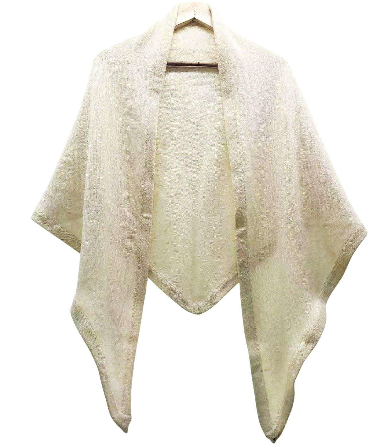 Scarf Poncho Cream