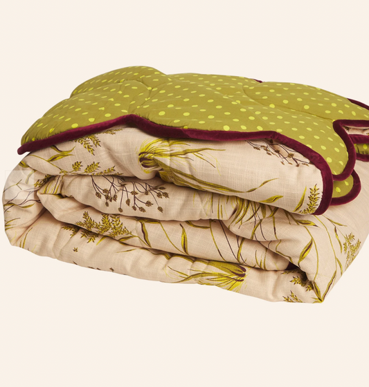 Adelyn Scalloped Quilted Coverlet