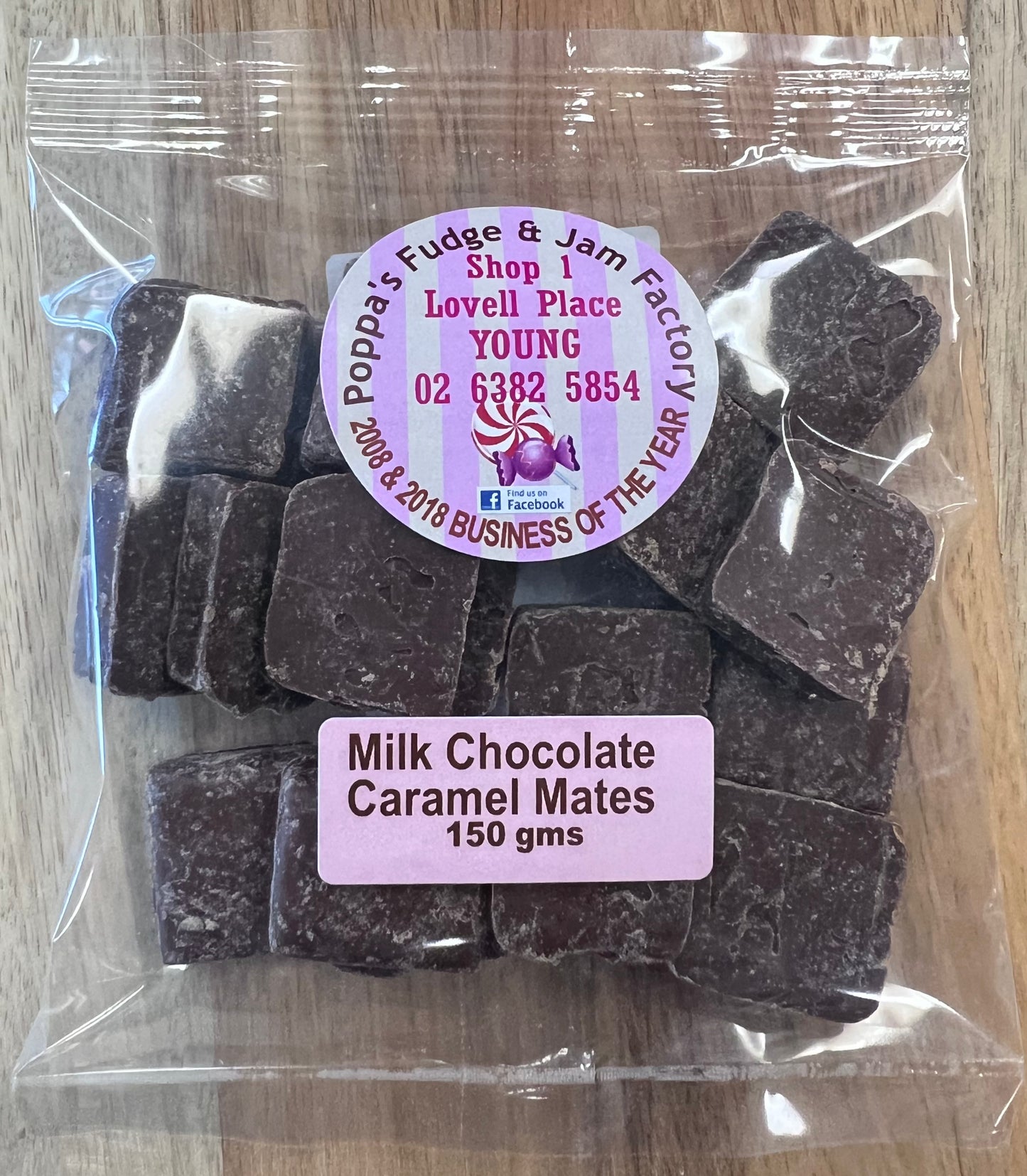 Milk Chocolate Caramel Mates