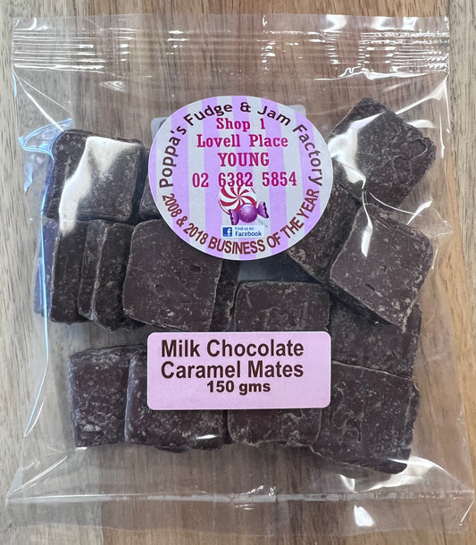 Milk Chocolate Caramel Mates