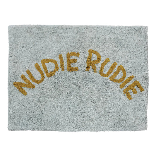 Tula Nudie Rudie Bath Mat- Chambray