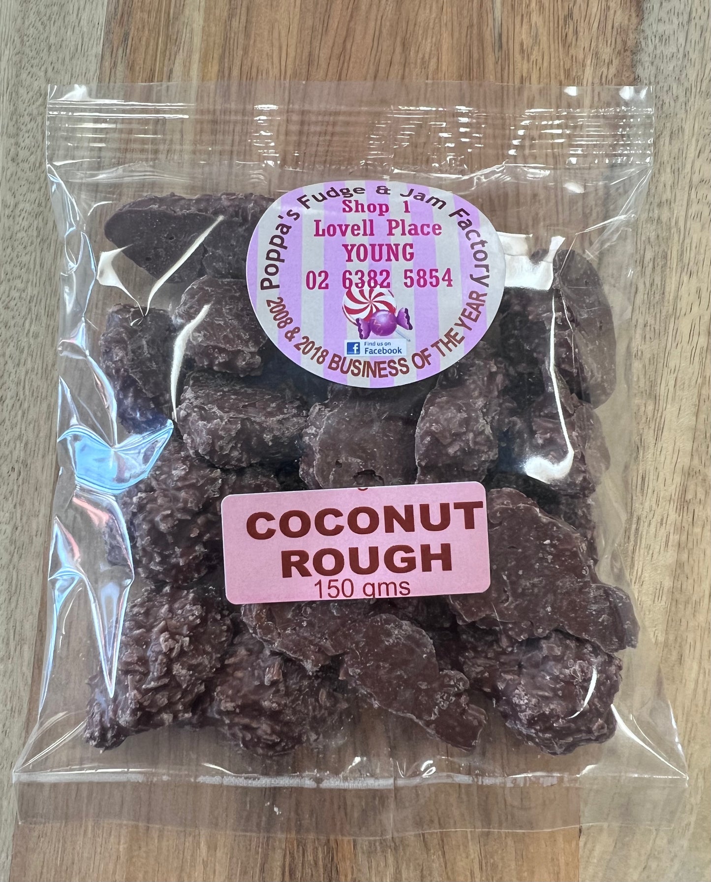 Milk Chocolate Coconut Rough – POPPA'S FUDGE & JAM FACTORY