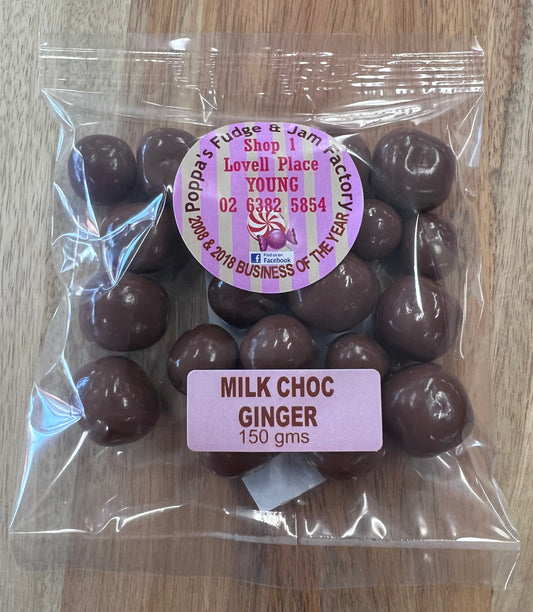 Milk Chocolate Ginger