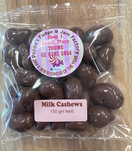 Milk Chocolate Cashews