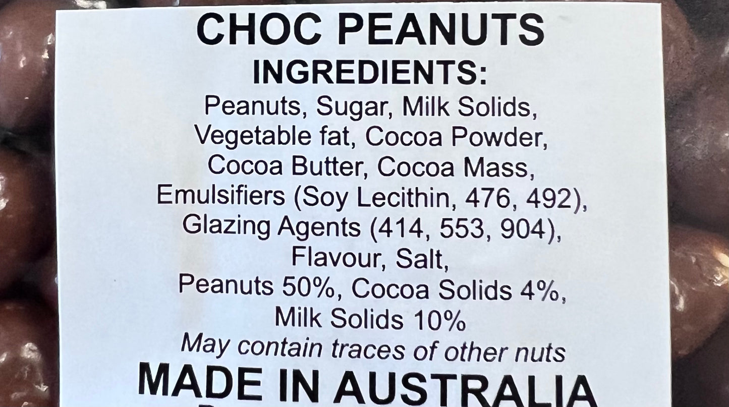 Chocolate Peanuts