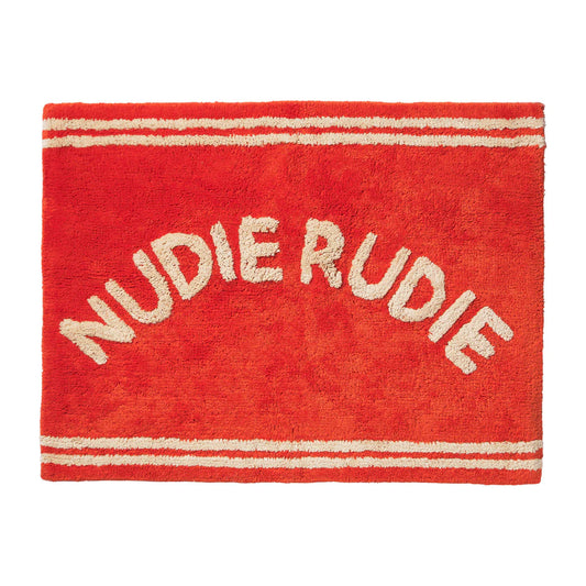 Elba Nudie Rudie Bath Mat- Cherry