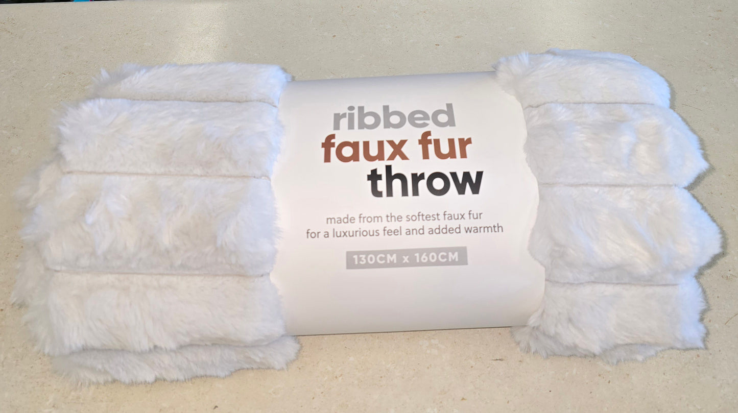 Dove Grey Throw