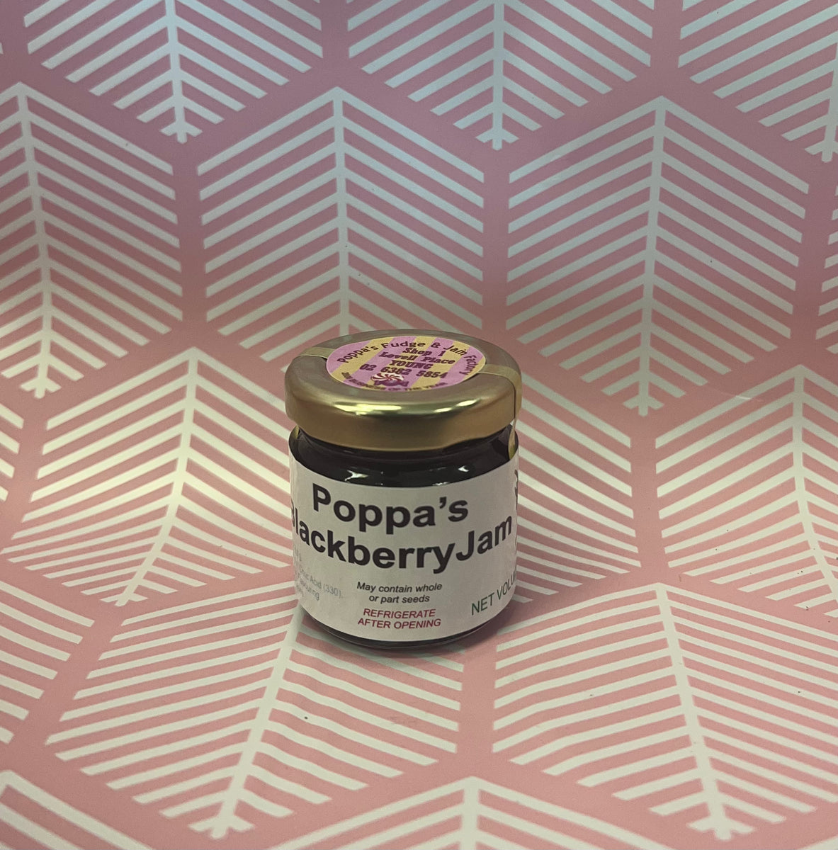Poppas Blackberry Jam Poppa’s Fudge & Jam Factory