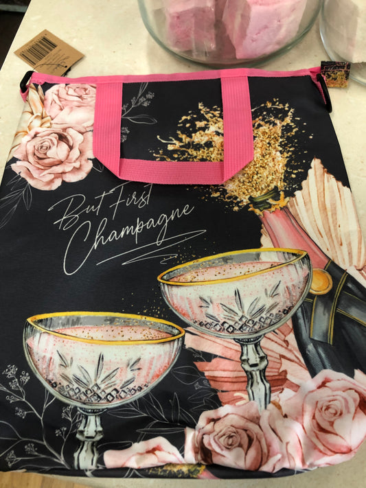 But First Champagne Cooler Bag