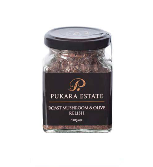 Roast Mushroom & Olive Relish - Pukara Estate