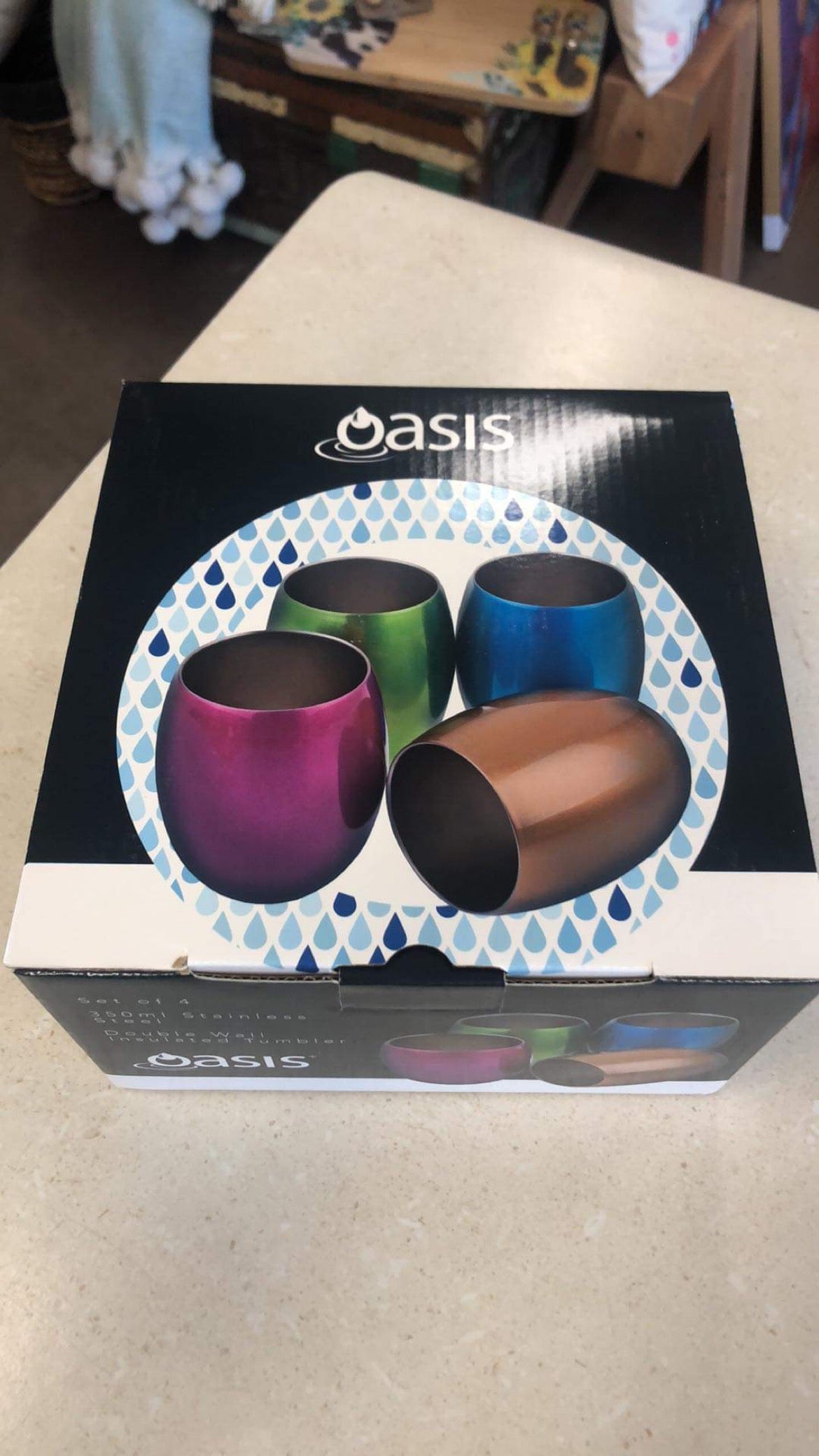 Double Walled Tumbler - set of 4