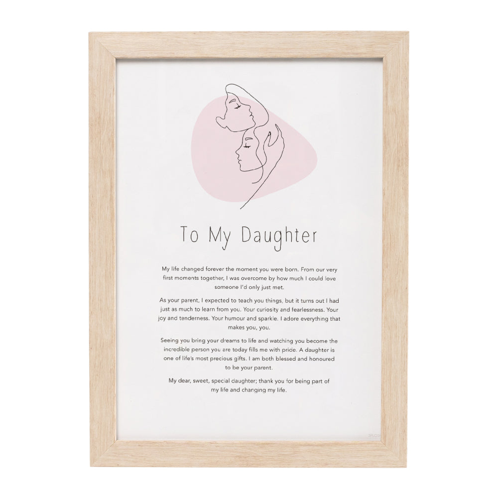 To My Daughter