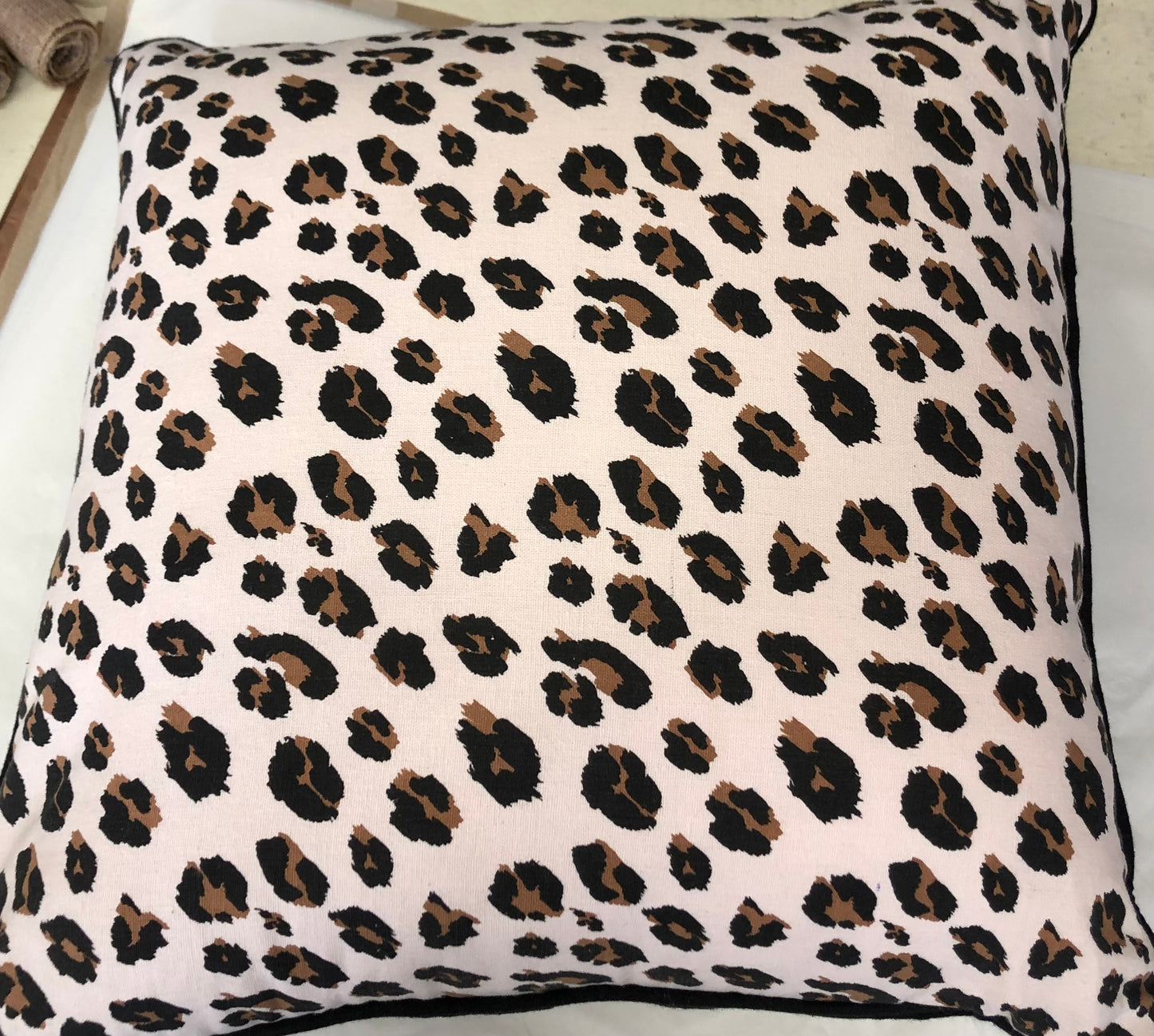 Leopard Blush Cushion