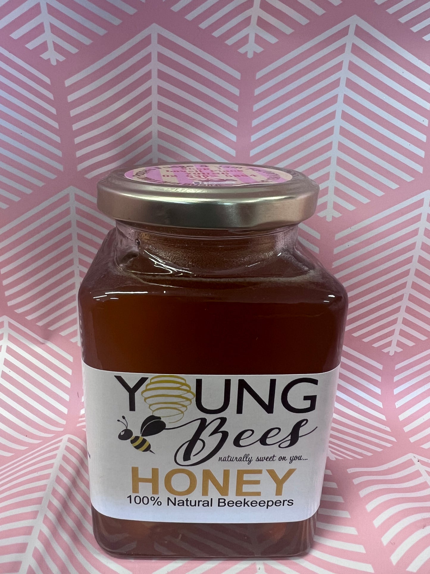 500g Glass Jar Honey