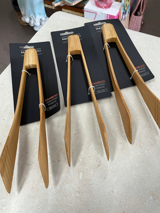 Bamboo Tongs