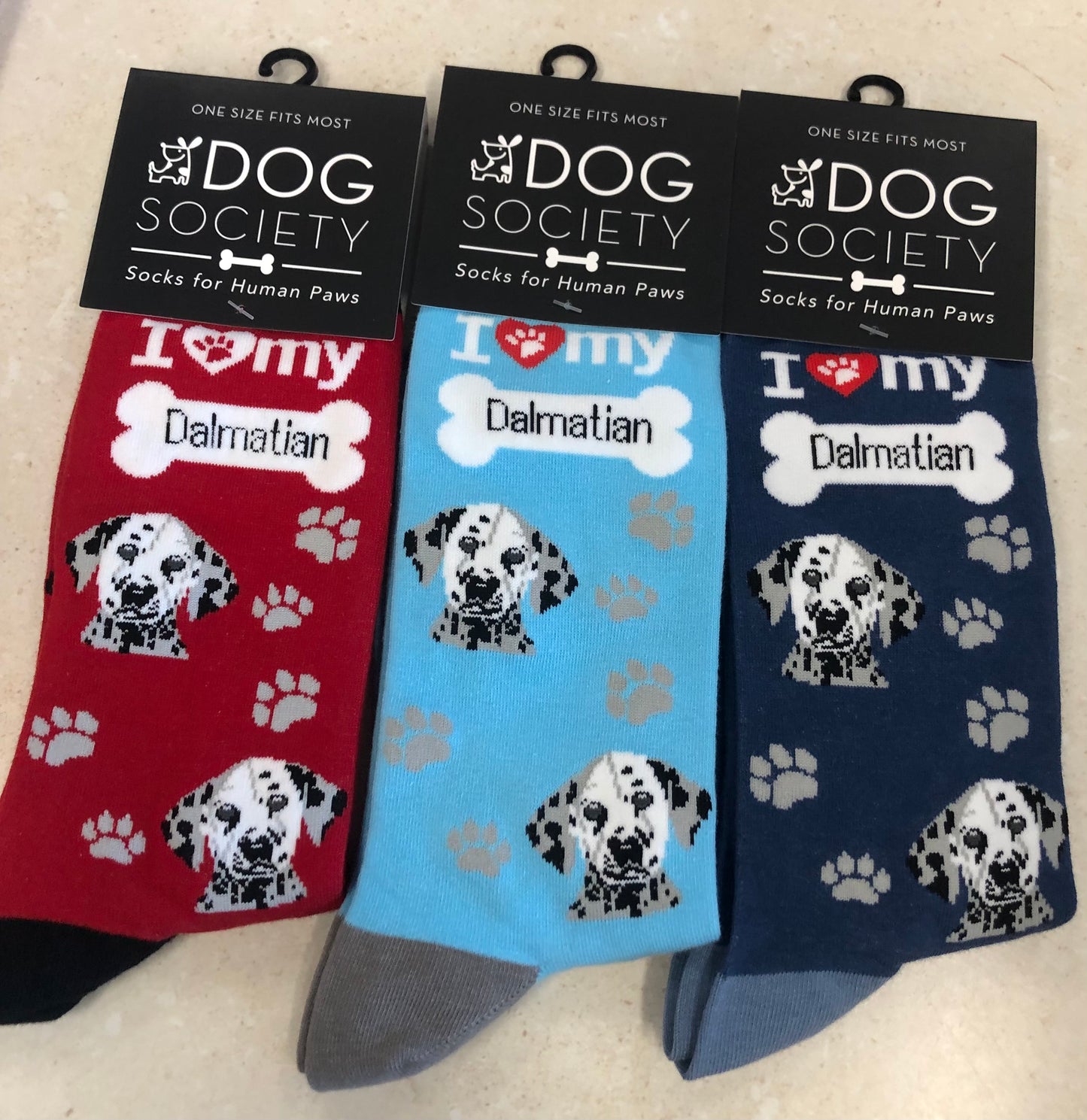 Dalmatian Socks