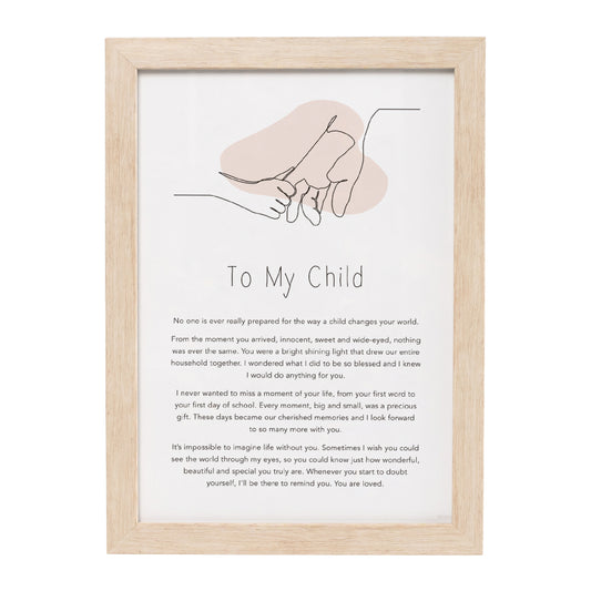 To My Child