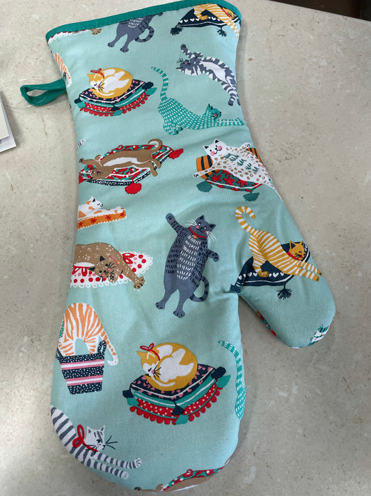 Kitty Oven Glove