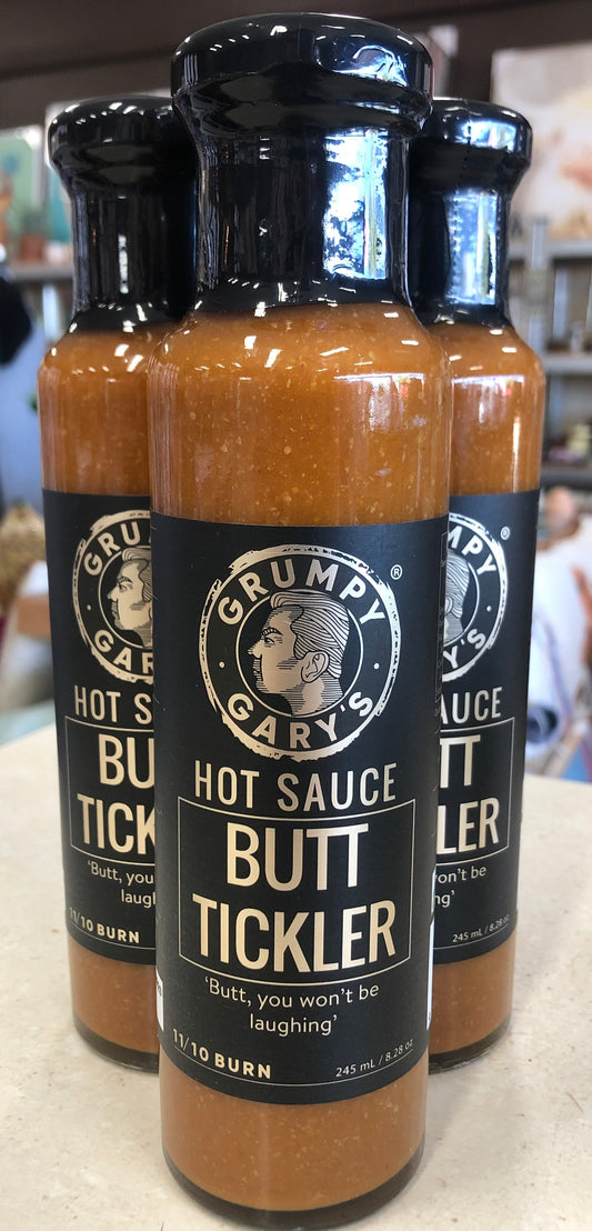 ‘Butt Tickler’ Hot Sauce Grumpy Gary’s