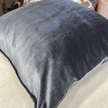 Load image into Gallery viewer, Grey Velvet Cushion
