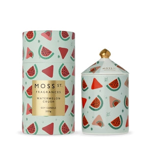 Watermelon Crush Ceramic Candle