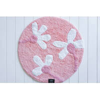 Tufted Polly Pink Bathmat 70cm