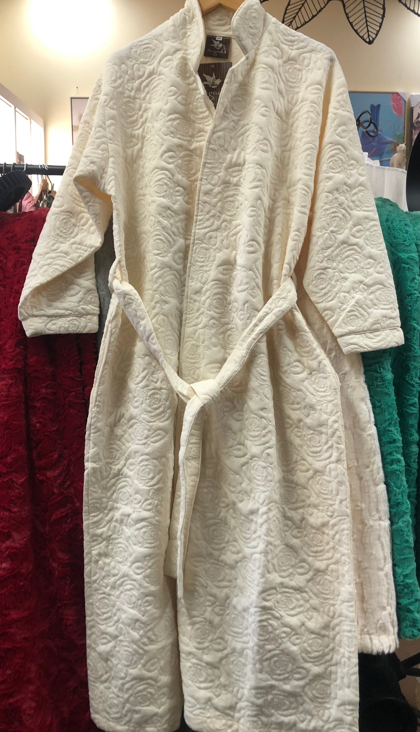 Creme Dressing Gown